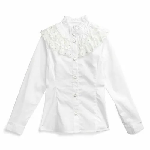 Блуза, размер 134-64-57, белый