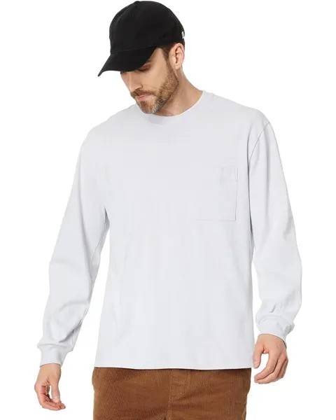 Футболка Madewell Relaxed Long-Sleeve, цвет Violet Quartz