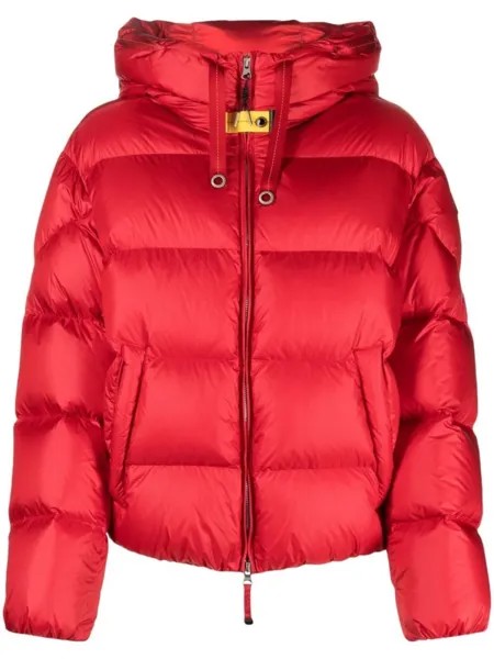 Parajumpers пуховик с капюшоном, красный