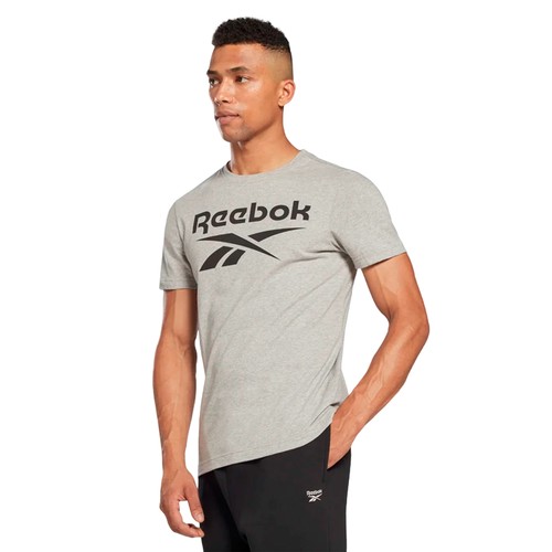 Футболка Reebok, размер XL, серый