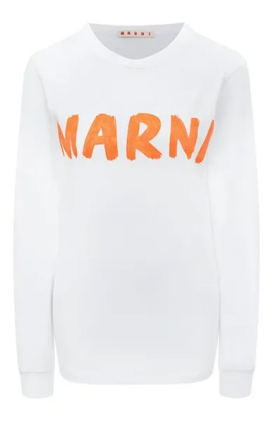 Хлопковый лонгслив Marni