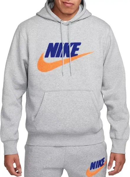 Мужская худи Nike Club из синели с начесом из флиса Futura