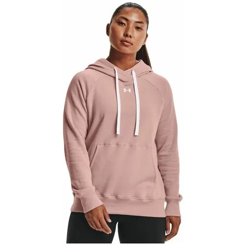 Лонгслив Under Armour Rival Fleece HB Hoodie Женщины 1356317-676 XS