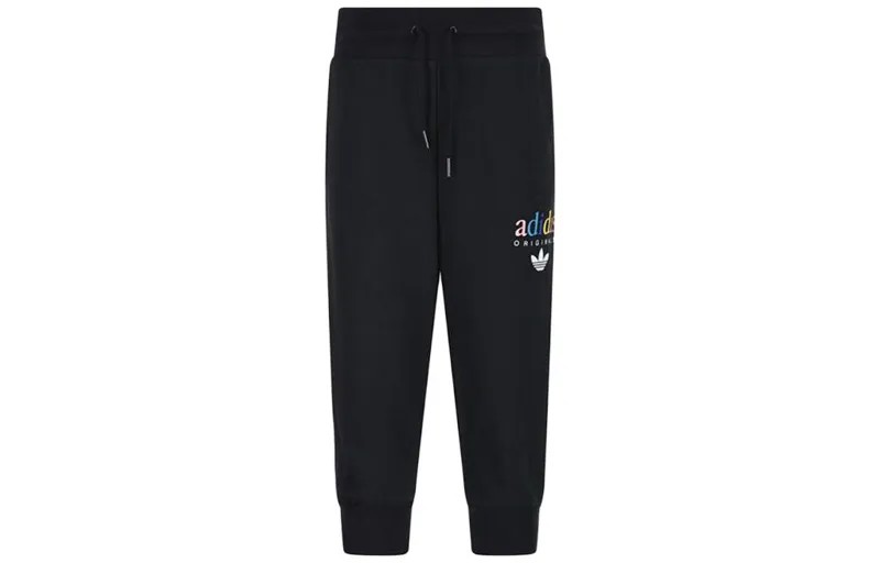 Adidas Originals Женские трикотажные спортивные штаны, цвет Black