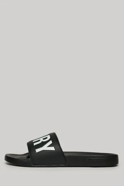Веганские шлепанцы для бассейна Core Superdry, синий
