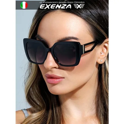 Солнцезащитные очки Exenza, золотой, черный