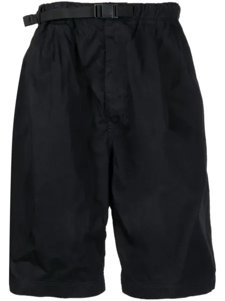 Comme des Garçons Homme шорты со складками, черный