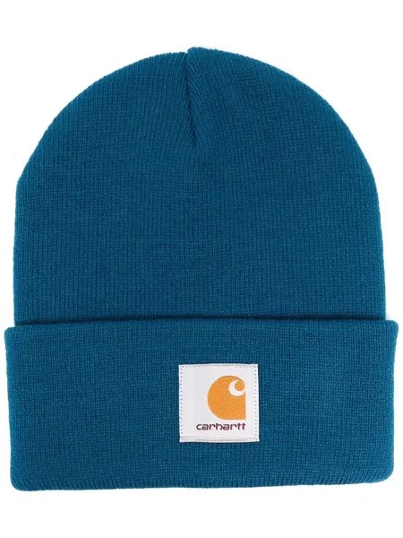 Carhartt WIP шапка бини с нашивкой-логотипом