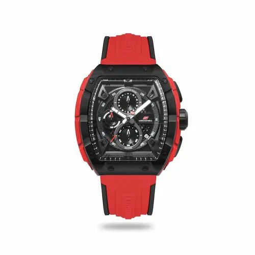 Наручные часы Chronoforce CF5336 G NANO BLACK RED, черный