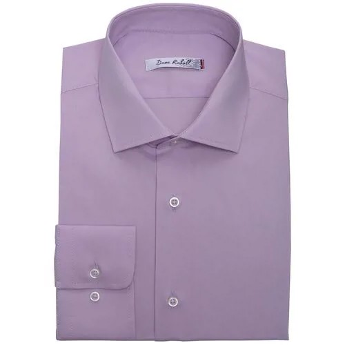 Мужская рубашка Dave Raball 000078-SF, размер 39 176-182, цвет сиреневый