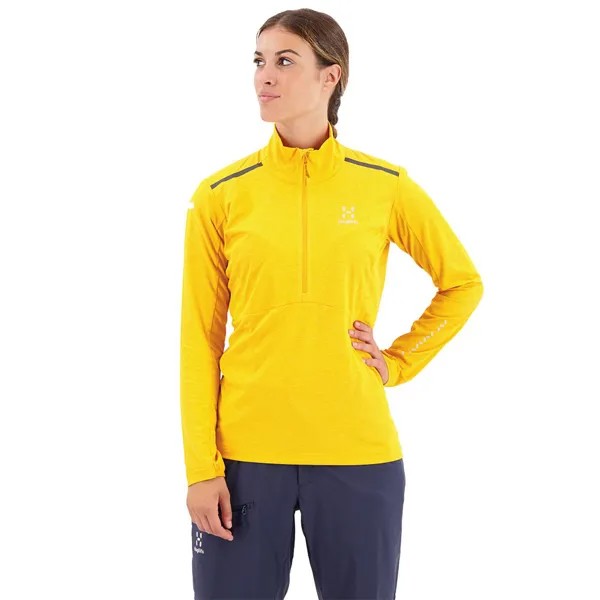 Толстовка Haglöfs L.I.M Strive Mid Half Zip, желтый