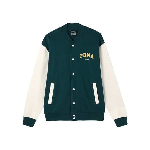 Бейсбольная майка мужская зеленая Puma, зеленый