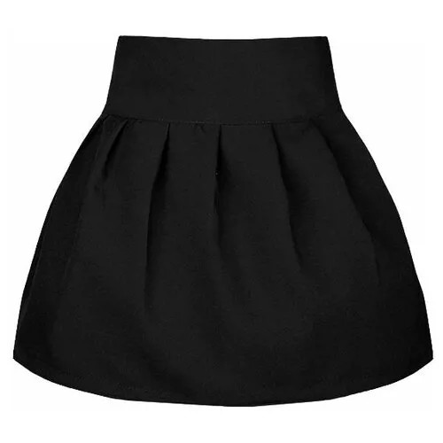 Школьная юбка радуга дети, размер 40/158, черный