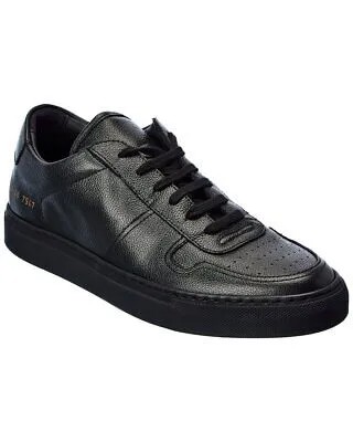 Мужские кожаные кроссовки Common Projects Bball, черные 40