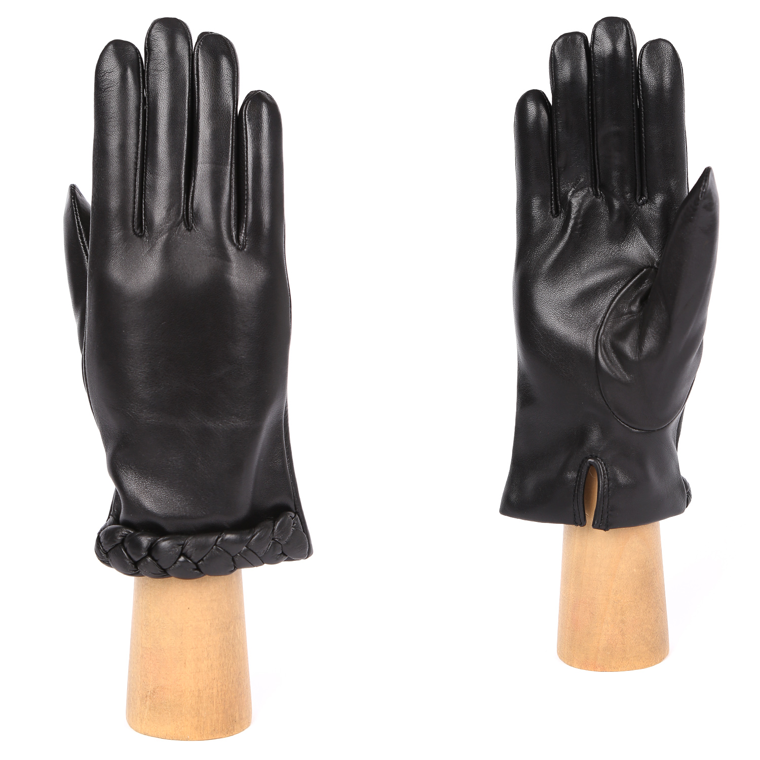 Перчатки женские FABRETTI GSF7 черные, р. 8.5