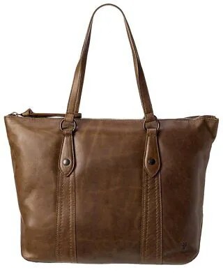 Женская кожаная сумка-шопер на молнии Frye Melissa, зеленый хаки