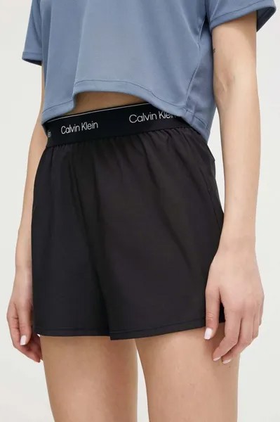 Тренировочные шорты Calvin Klein Performance, черный