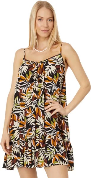 Накидка Beach Vibes Swim Cover-Up Billabong, цвет Black Pebble