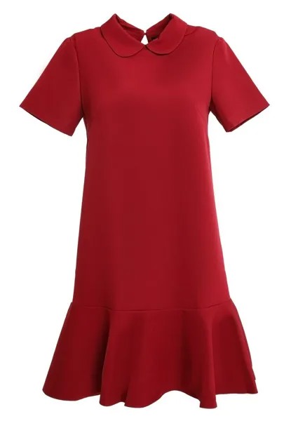 Платье Awesome Apparel Dress, темно-красный