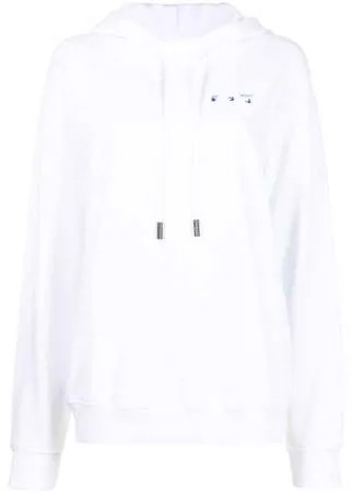 Off-White худи с логотипом Flower Arrows