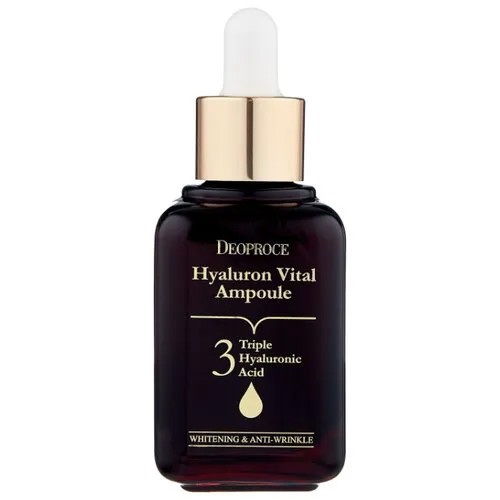 Deoproce Hyaluron Vital Ampoule Сыворотка для лица гиалуроновая ампульная, 50 мл