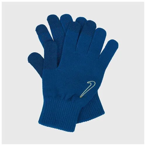 Перчатки мужские зимние Nike Knit Tech and Grip - Blue