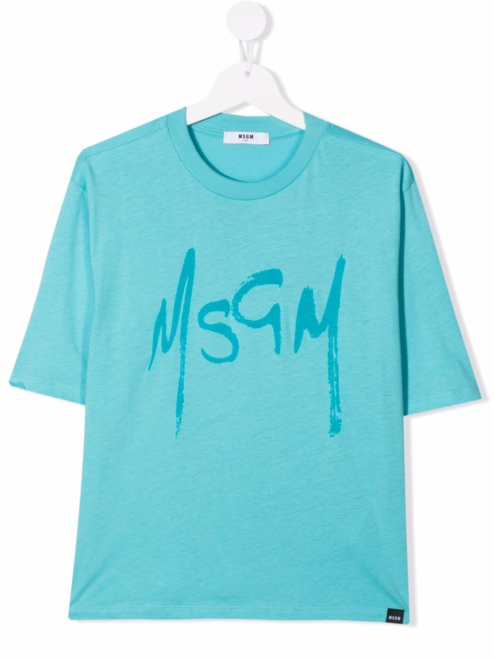 MSGM Kids футболка с логотипом