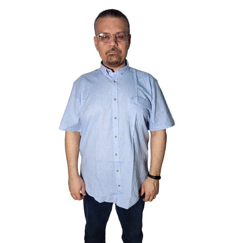 Рубашка Tonelli, размер 4XL, голубой