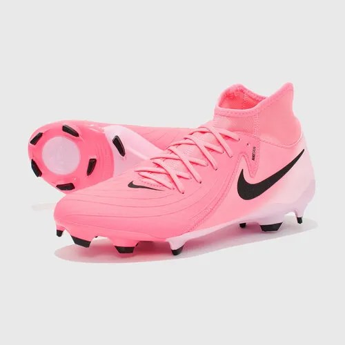 Бутсы NIKE, размер 9 US, розовый