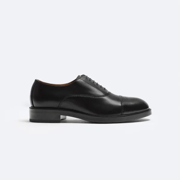 Туфли Zara Smart Leather, черный