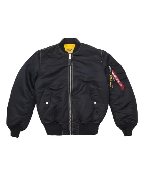 Классический бомбер Alpha Industries, черный