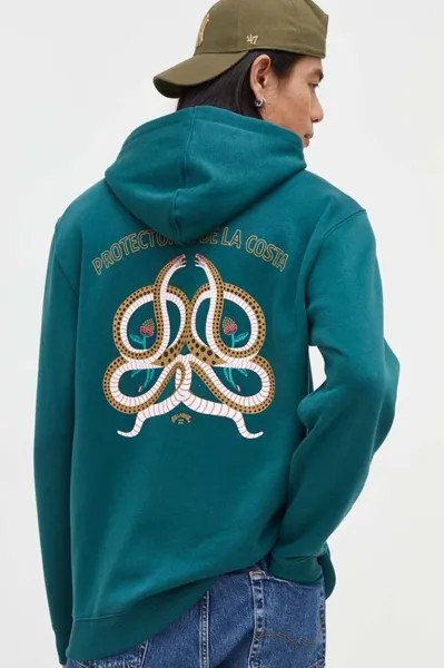 Фуфайка Billabong, зеленый