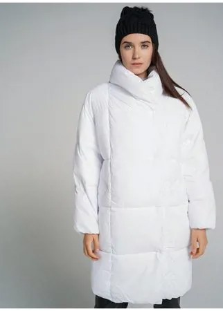Пальто на синтепоне_ ТВОЕ A6554 размер XL, белый, WOMEN