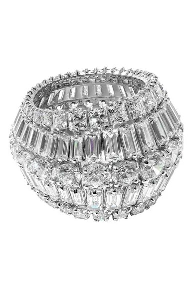 Кольцо Hyperbola Swarovski
