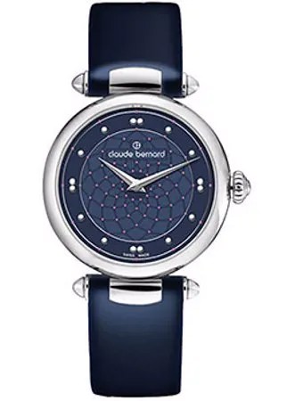 Швейцарские наручные  женские часы Claude Bernard 20508-3CBUIN. Коллекция Dress code