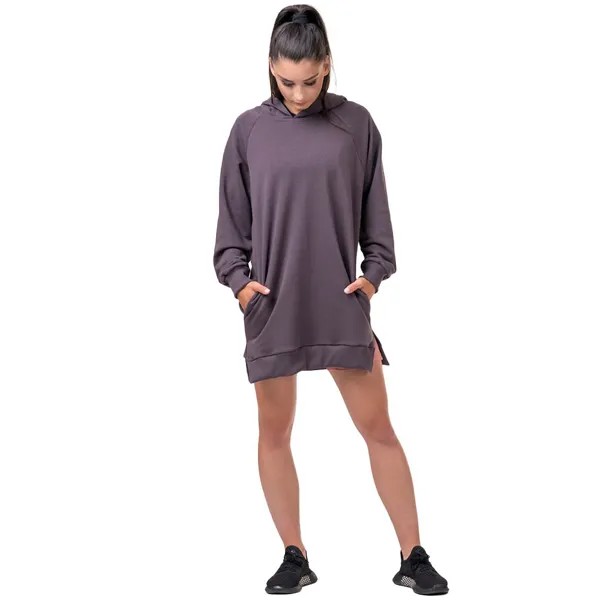 Худи Nebbia Everyday Hero Long 580, фиолетовый