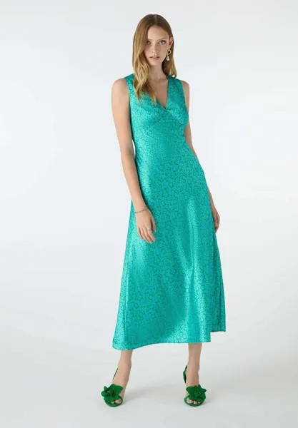 Коктейльное платье / Вечернее платье IRIS OMNES, пестрый зеленый
