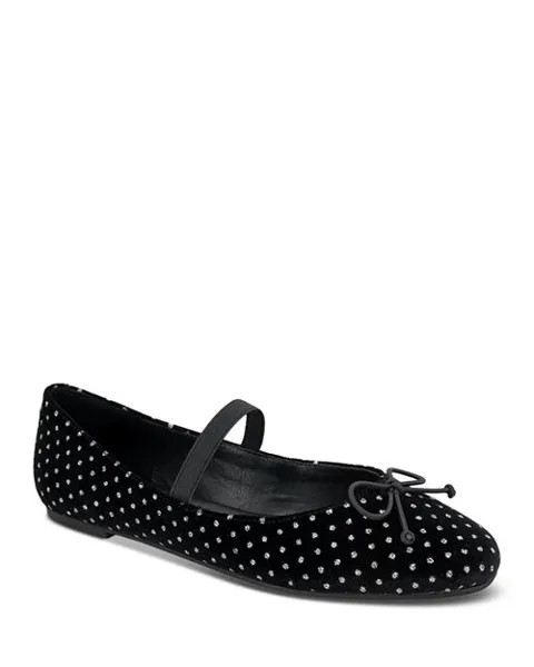 Женские туфли без шнуровки Myra на плоской подошве с бантом Kenneth Cole, цвет Black