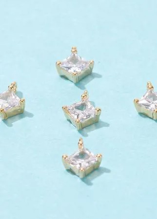 5шт DIY ювелирный кулон с цирконом