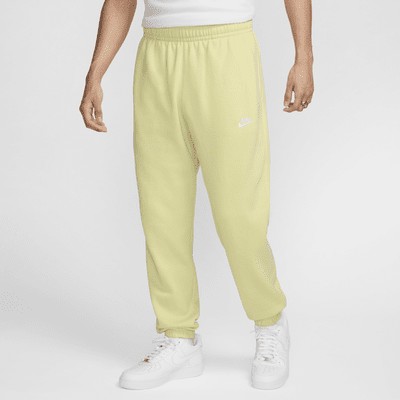 Брюки Nike Sportswear Club Fleece, цвет Life Lime/Life Lime/White
