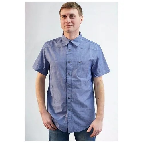 Мужские рубашки MONTANA Рубашка мужская 11066 Montana XL Голубой