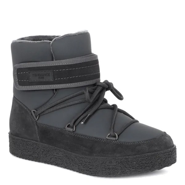 Дутики женские Tendance ZF1366-7-11 серые 36 EU