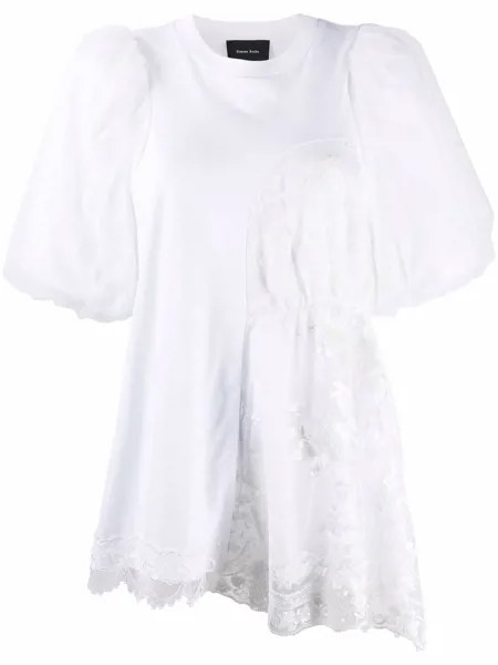 Simone Rocha блузка с тюлем