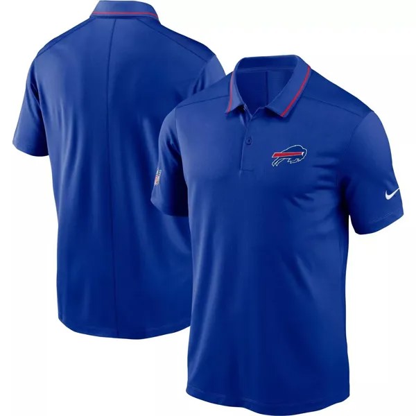 Мужское поло Royal Buffalo Bills Sideline Victory Performance Nike