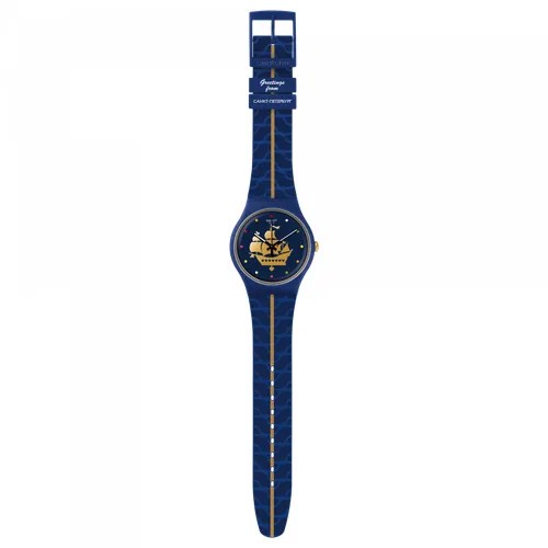 Наручные часы swatch Наручные часы SWATCH PETER 1ST SUOZ263, синий