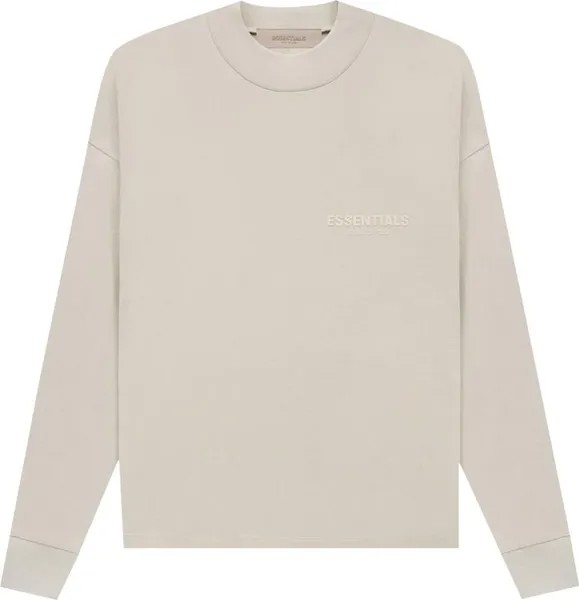 Лонгслив Fear of God Essentials Essentials Long-Sleeve Tee 'Wheat', кремовый