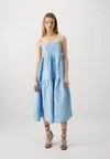 Коктейльное платье / Вечернее платье YASJANNA STRAP MIDI DRESS Yas, светло-синий