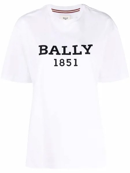 Bally футболка с логотипом