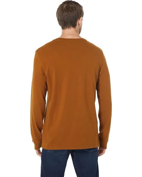 Футболка с длинным рукавом Madewell Relaxed Long Sleeve Tee, цвет Dried Cedar