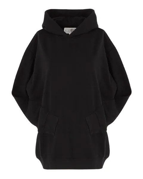 Хлопковый худи MM6 Maison Margiela